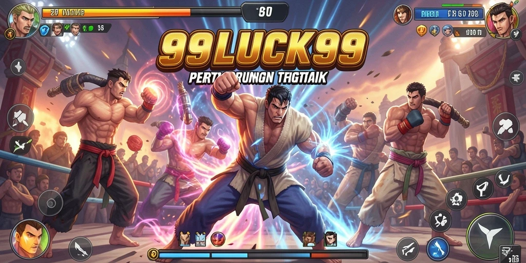 Gameplay seru dengan pertarungan yang mendebarkan di 99LUCK99.