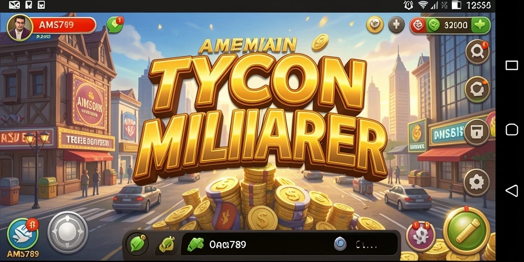 Tampilan gameplay menarik dari AMS789 di dunia Tycoon.