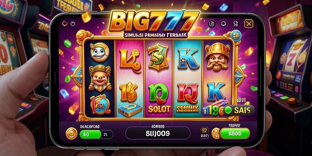 Tampilan gameplay <strong>BIG777</strong> dengan grafik slot yang menawan.