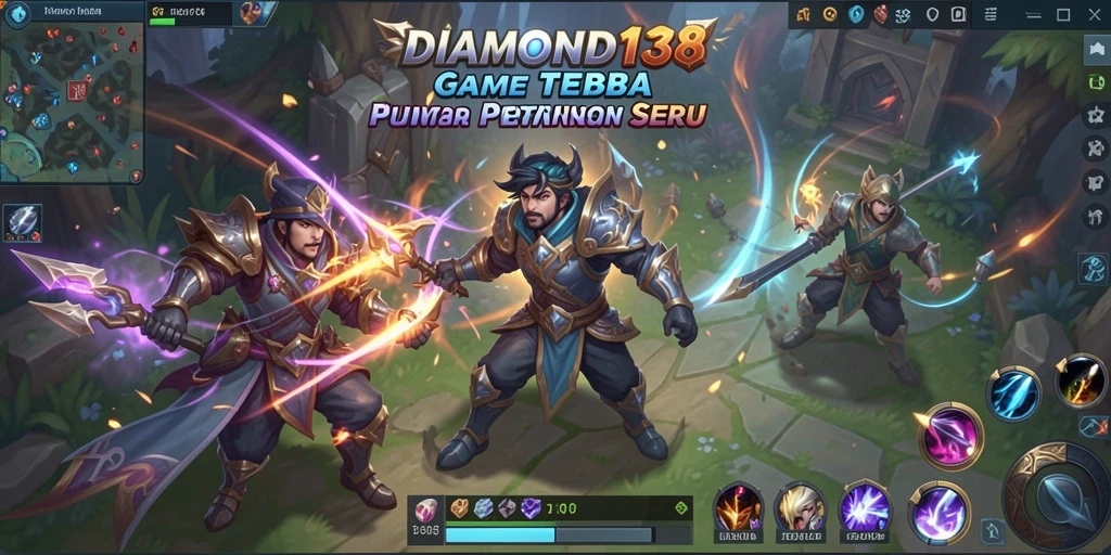 Gameplay seru dengan karakter unik dalam DIAMOND138.