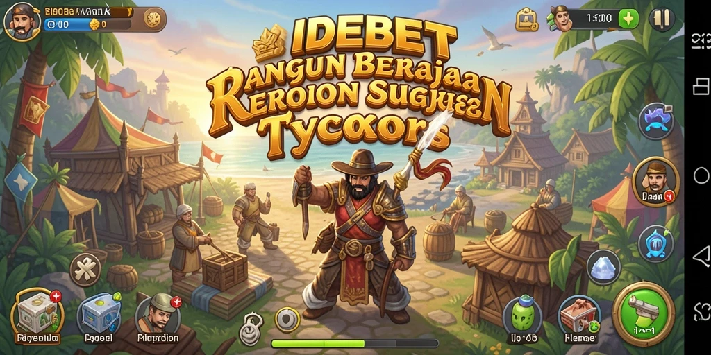 Screenshot utama IDEBET menampilkan gameplay Tycoon yang menarik.