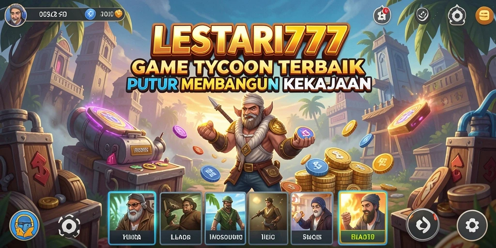 Tampilan gameplay Tycoon yang mendebarkan di LESTARI777.