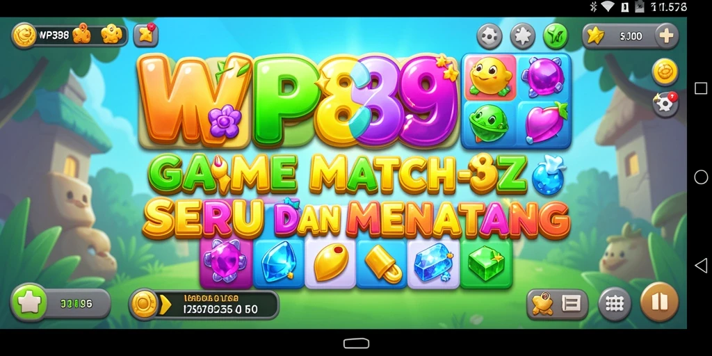 Tampilan seru permainan WP888 yang menantang pemain dalam mencocokan objek.